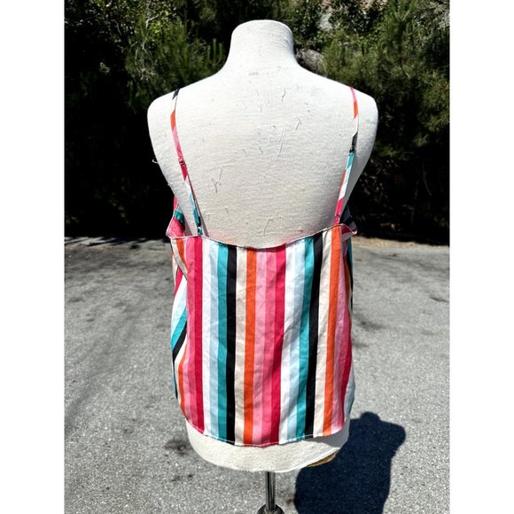 International Concepts Cami Top Women Extra Large Multicolor Stripe Sleeveless - Picture 2 of 5